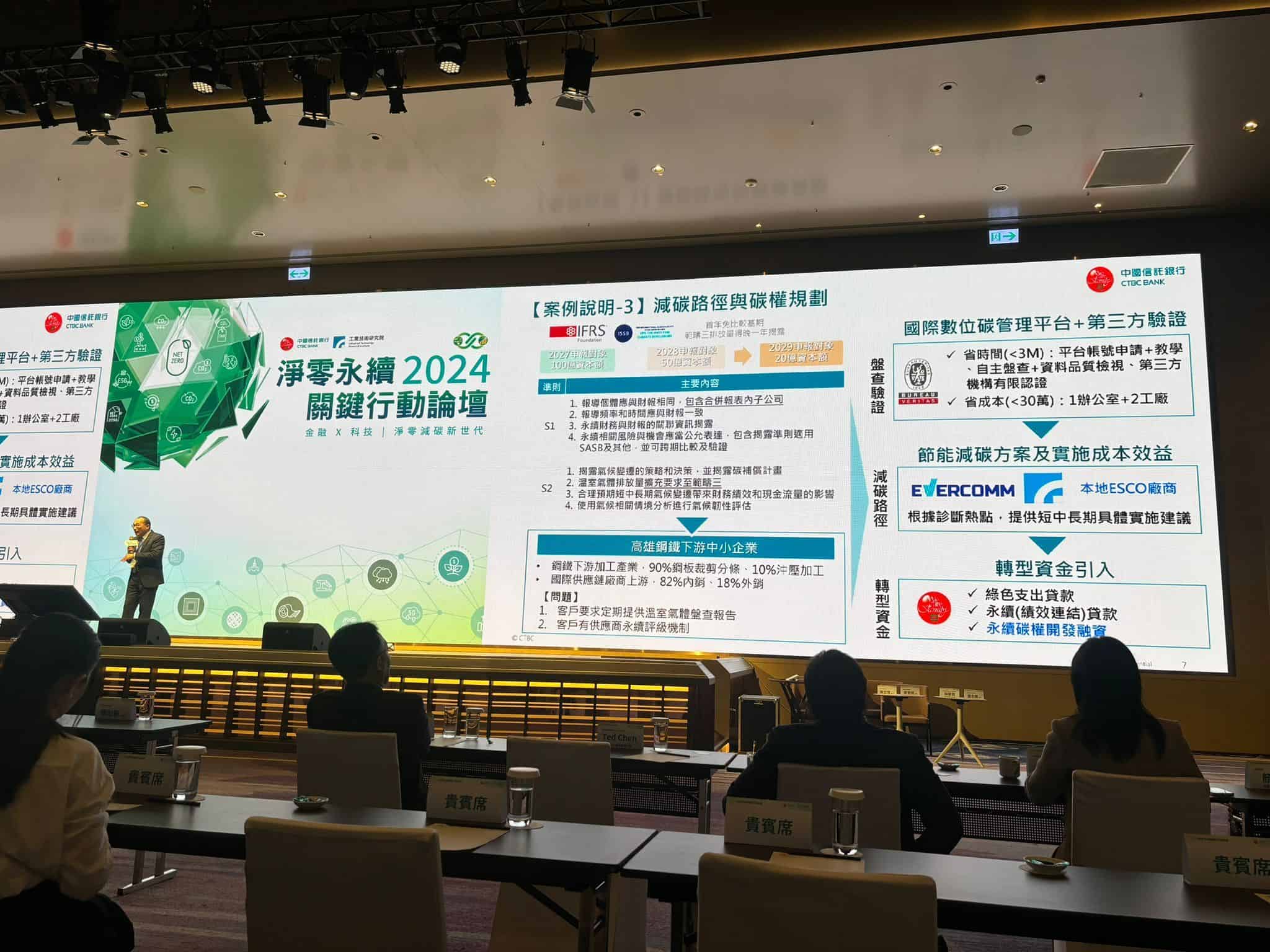 Evercomm Unveils New Features for Financed Emission Management at CTBC’s Net-Zero Sustainability Forum