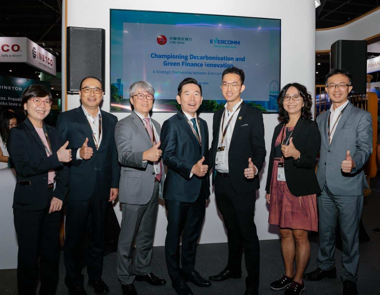 Evercomm and CTBC Bank Announces the Joint Development of its AI-powered Green Finance Management Platform, Aimed at Enabling Southeast Asian Businesses’ Decarbonisation Efforts