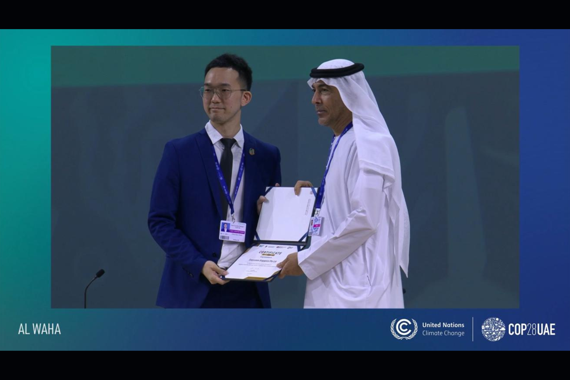 Evercomm awarded UNFCCC COP28 UAE TechSprint award